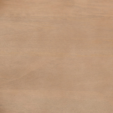 Larkin II Marble and Medium Brown Wood Round Tabletop Nesting End/Side Tables from Mercana - Luna Furniture