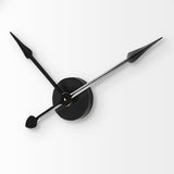 Stoke 54" Round Giant Oversized Industrial Wall Clock from Mercana - Luna Furniture