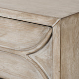 Giselle I 40L x 16W Light Brown Fir Veneer 3 Drawer Accent Cabinet from Mercana - Luna Furniture