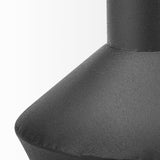 Emily I 8L x 8W Black Metal Decorative Jug from Mercana - Luna Furniture