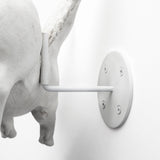 Hogbadi Set of 2 White Flying Pigs from Mercana - Luna Furniture