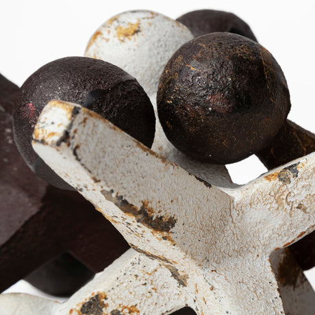 Jax Set of 3 8L x 7W Cast Iron Metal Jacks from Mercana - Luna Furniture