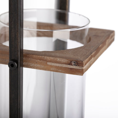 Milton Rustic wall mounted candle holder from Mercana - Luna Furniture