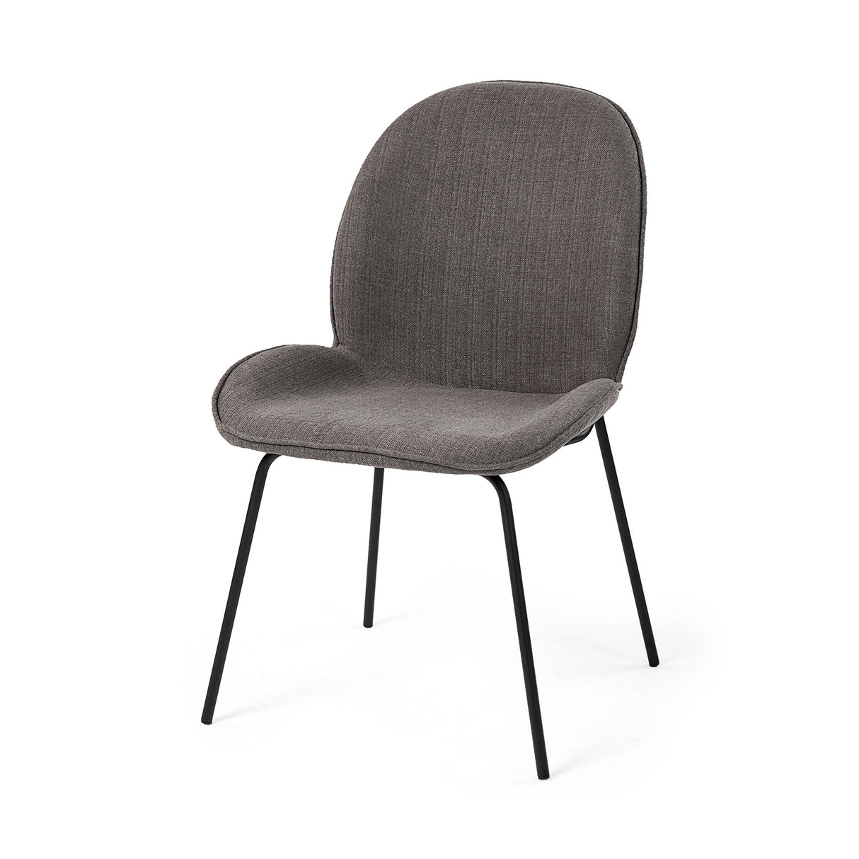 Inala Grey Seat Metal Frame Dining Chair, Set of 2 from Mercana - Luna Furniture