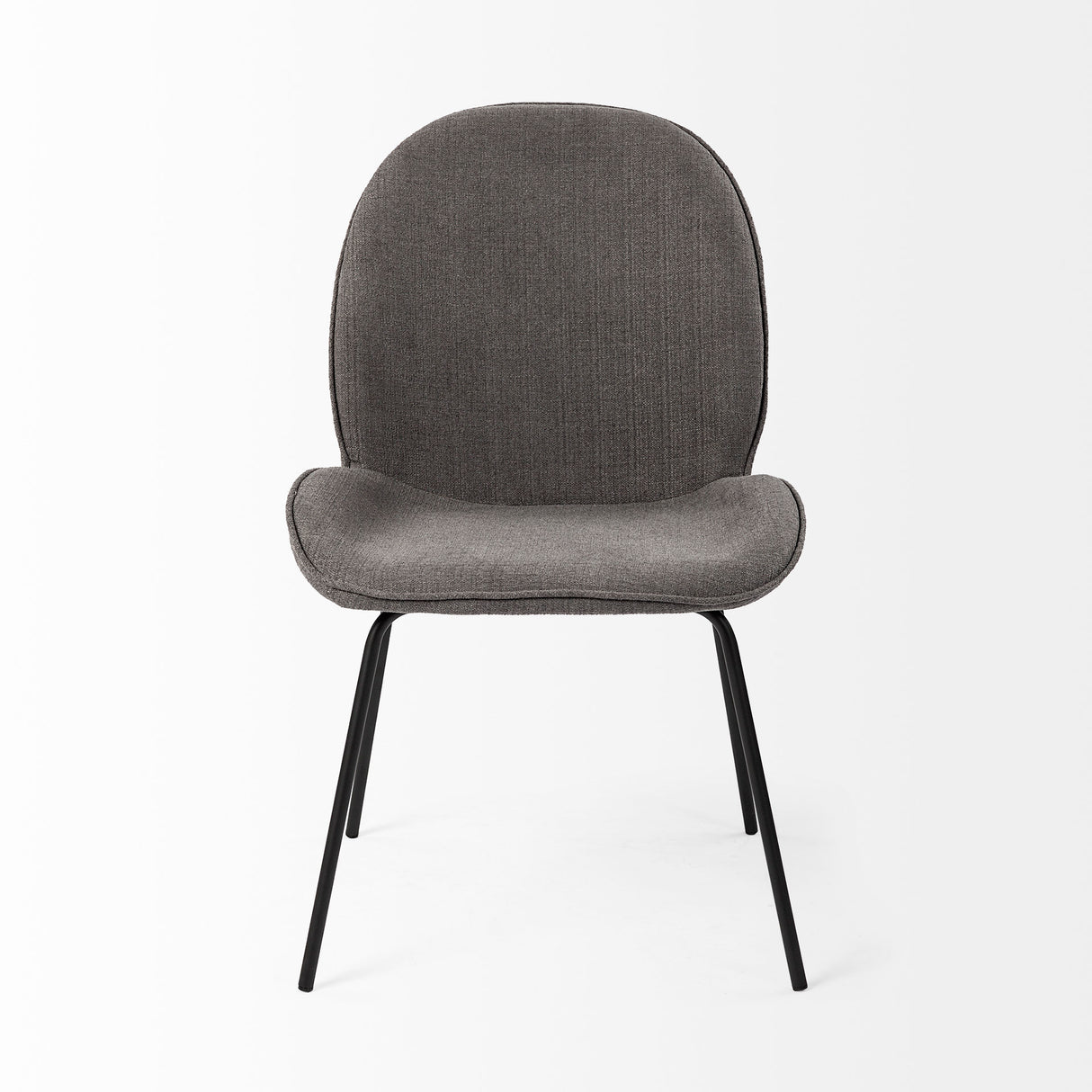 Inala Grey Seat Metal Frame Dining Chair, Set of 2 from Mercana - Luna Furniture