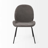 Inala Grey Seat Metal Frame Dining Chair, Set of 2 from Mercana - Luna Furniture