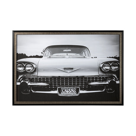 Cadilac Series 62-1958 by Hakan Strand a Framed Photo Art Print Matted under Glass from Mercana - Luna Furniture