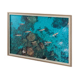 Anthony Quinn Bay by Michele Falzone a Hand Embellished Textured Framed Photo Art Print Matted under from Mercana - Luna Furniture
