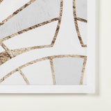 Deco Patterning I by Victoria Barnes a Hand Embellished Textured Framed Art Print Matted under Glass from Mercana - Luna Furniture