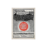 Antique Seed Packet XIIII by Mercana Studio a Hand Embellished Textured Canvas from Mercana - Luna Furniture