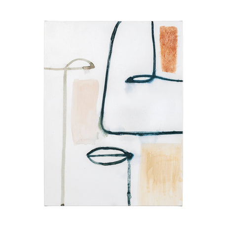 Masque II by Victoria Barnes a Hand Embellished Textured Canvas from Mercana - Luna Furniture