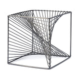 Rochon 8L x 8W Gray Metal Decorative Cube from Mercana - Luna Furniture
