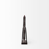 London Eye 3L x 25W Black Metal London Eye Replica from Mercana - Luna Furniture