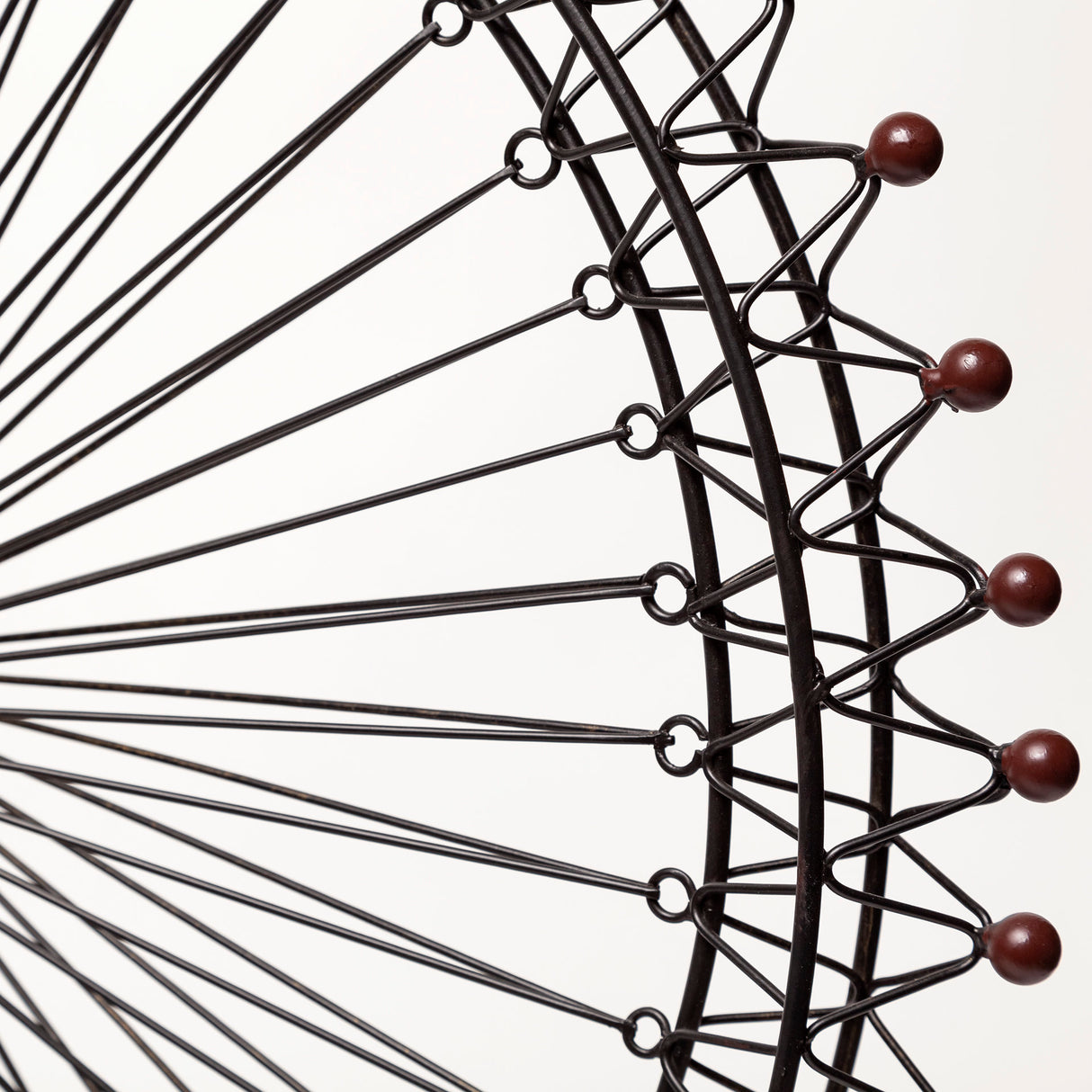 London Eye 3L x 25W Black Metal London Eye Replica from Mercana - Luna Furniture