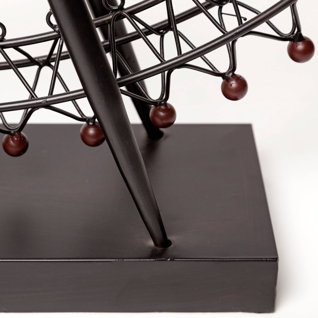 London Eye 3L x 25W Black Metal London Eye Replica from Mercana - Luna Furniture