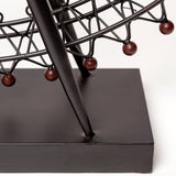 London Eye 3L x 25W Black Metal London Eye Replica from Mercana - Luna Furniture