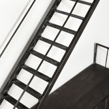 Gastown 42H Wall Mounted Fire Escape Shelf from Mercana - Luna Furniture