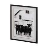Standing Around I by Ethan Harper a Hand Embellished Textured Framed Photo Art Print Matted under Gl from Mercana - Luna Furniture