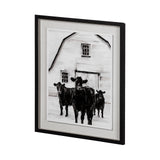 Standing Around II by Ethan Harper a Hand Embellished Textured Framed Photo Art Print Matted under G from Mercana - Luna Furniture
