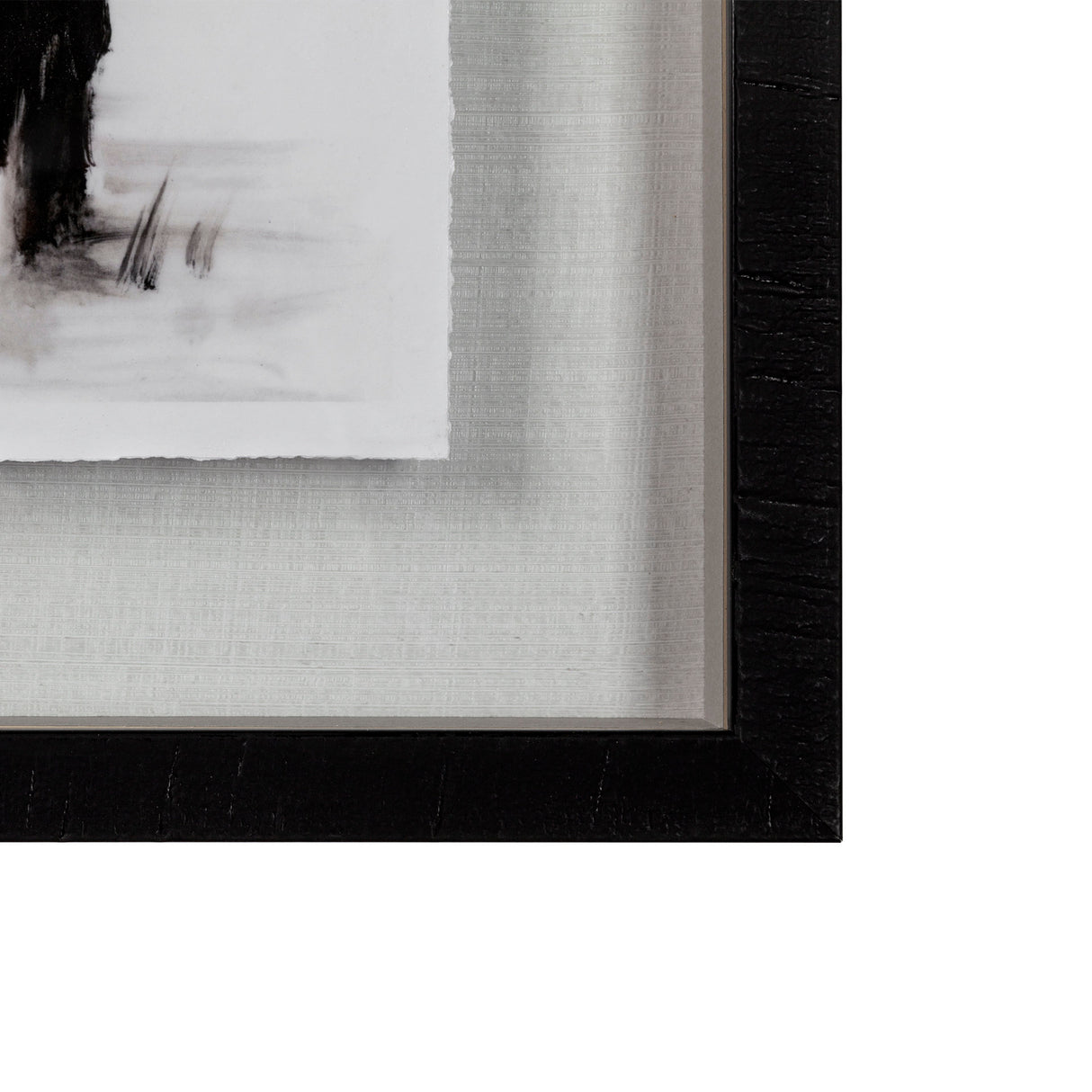 Standing Around II by Ethan Harper a Hand Embellished Textured Framed Photo Art Print Matted under G from Mercana - Luna Furniture
