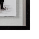Standing Around II by Ethan Harper a Hand Embellished Textured Framed Photo Art Print Matted under G from Mercana - Luna Furniture