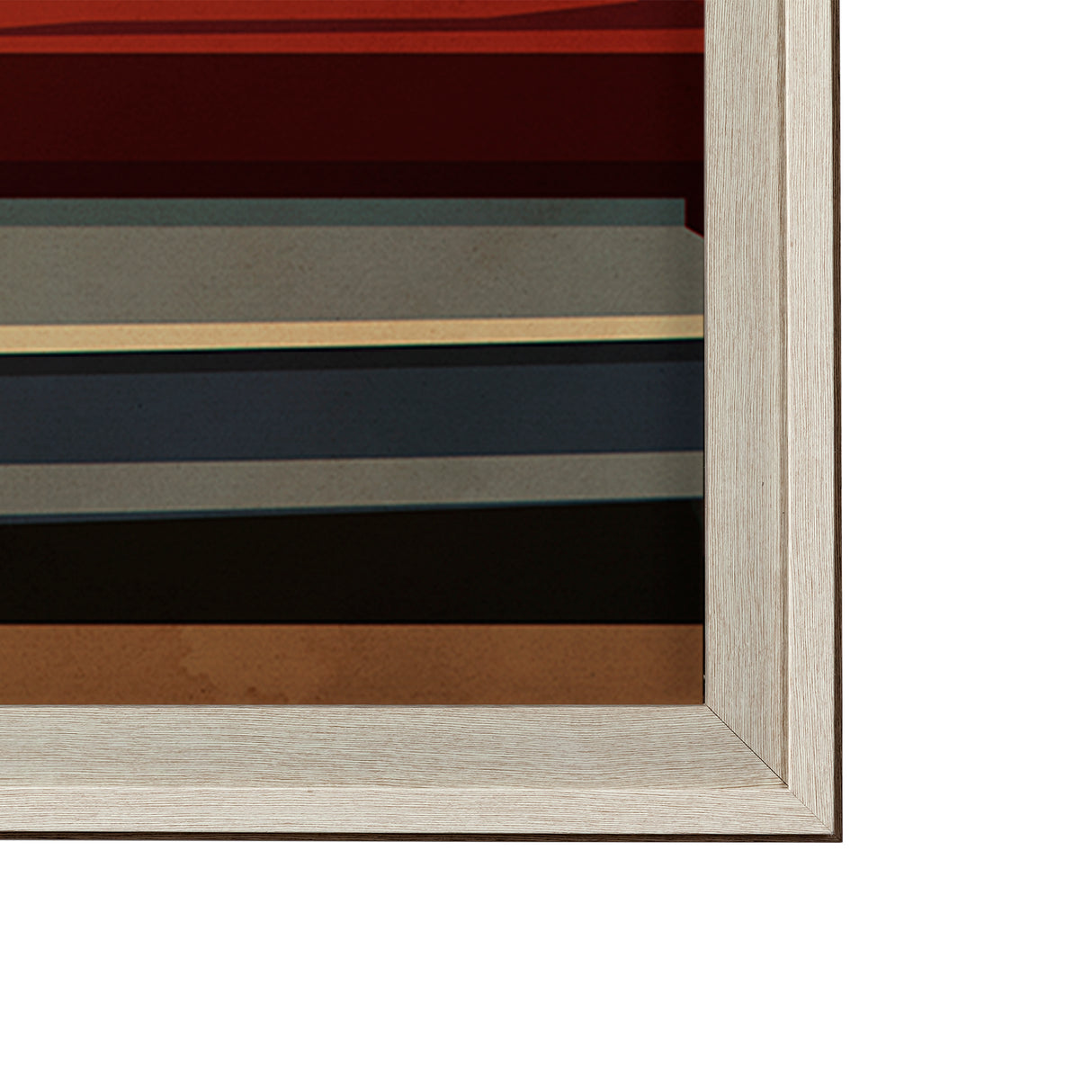 Texas Go USA (XL) by Mercana Studio a Hand Embellished Decograph Framed Art Print under Glass from Mercana - Luna Furniture