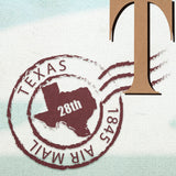 Texas Go USA (XL) by Mercana Studio a Hand Embellished Decograph Framed Art Print under Glass from Mercana - Luna Furniture