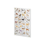 Dog Alphabet by Melissa Wang a Hand Embellished Textured Canvas from Mercana - Luna Furniture