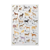 Dog Alphabet by Melissa Wang a Hand Embellished Textured Canvas from Mercana - Luna Furniture