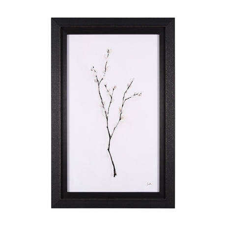 Snow Greetings I by Mercana Studio a Hand Embellished Textured Framed Art Print from Mercana - Luna Furniture