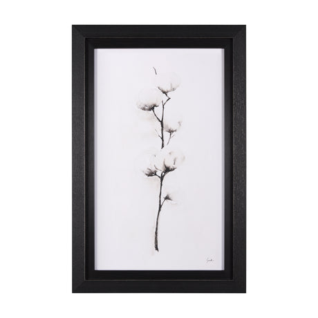 Snow Greetings II by Mercana Studio a Hand Embellished Textured Framed Art Print from Mercana - Luna Furniture