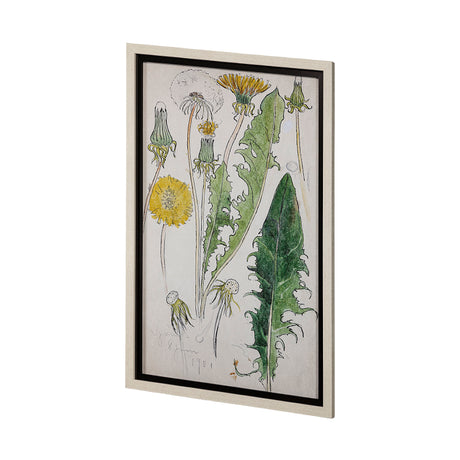 Maskros Akvarellmalning by John Bauer Hand Embellished Textured Framed Art Print Matted under Glass from Mercana - Luna Furniture