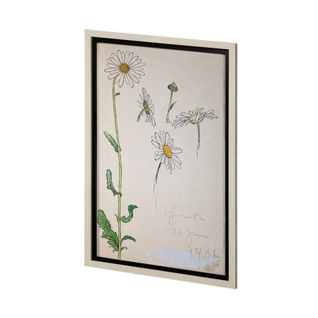 Blom Ritning by John Bauer a Hand Embellished Textured Framed Art Print Matted under Glass from Mercana - Luna Furniture