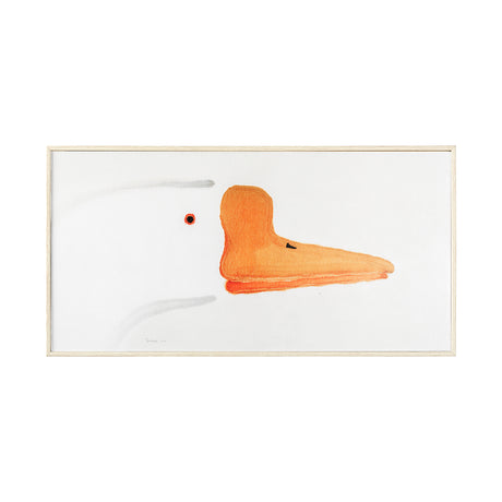 Goose Gazing II by Mercana Studio a Hand Embellished Textured Framed Art Print from Mercana - Luna Furniture