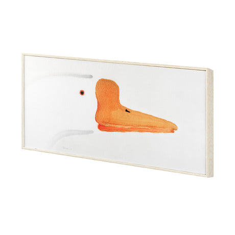 Goose Gazing II by Mercana Studio a Hand Embellished Textured Framed Art Print from Mercana - Luna Furniture
