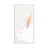 Rabit Gazing II by Mercana Studio a Hand Embellished Textured Framed Art Print from Mercana - Luna Furniture