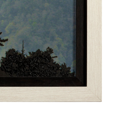Mountain Light by Wild Wonders of ChinHand Embellished Textured Framed Art Print Matted under Glass from Mercana - Luna Furniture