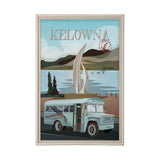 Kelowna Go Canada (XL) by Mercana Studio a Hand Embellished Decograph Framed Art Print under Glass from Mercana - Luna Furniture