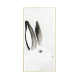 Rabit Gazing I by Mercana Studio a Hand Embellished Textured Framed Art Print from Mercana - Luna Furniture