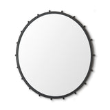 Elena III Large Black Wall Mirror from Mercana - Luna Furniture