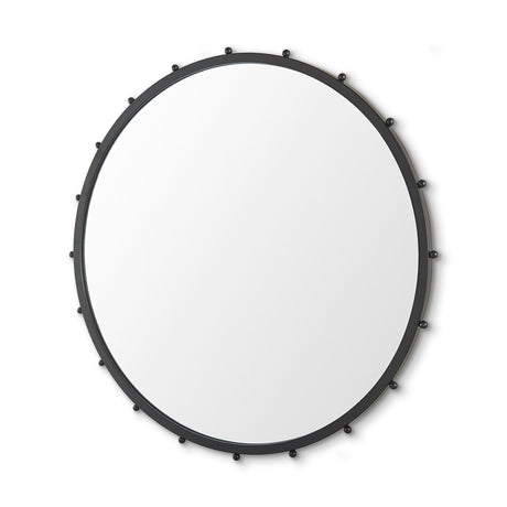Elena III Large Black Wall Mirror from Mercana - Luna Furniture