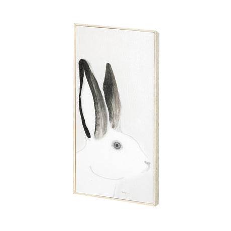 Rabit Gazing I by Mercana Studio a Hand Embellished Textured Framed Art Print from Mercana - Luna Furniture