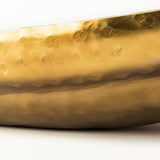 Karmen (Set of 2) Gold Hammered Oversized Bowls from Mercana - Luna Furniture