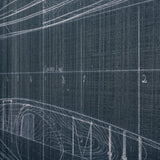 Kayak Blueprint (40 x 24) by Fiona H a Hand Embellished Textured Canvas from Mercana - Luna Furniture