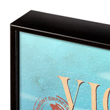 Victoria Go Canada (SM) by Mercana Studio a Hand Embellished Decograph Framed Art Print from Mercana - Luna Furniture