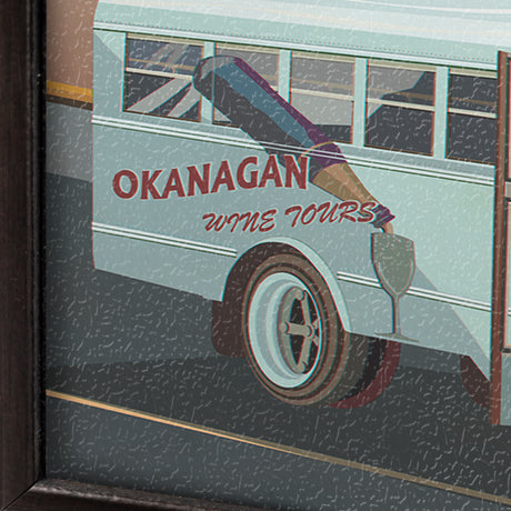 Kelowna Go Canada (S) by Mercana Studio a Hand Embellished Framed Art Decograph Print from Mercana - Luna Furniture