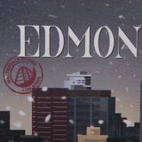 Edmonton Go Canada (SM) by Mercana Studio a Hand Embellished Decograph Framed Art Print from Mercana - Luna Furniture