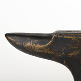 Anvilia (Set of 2) 12L x 4W Black With Gold Accents Anvil Shaped Bookends from Mercana - Luna Furniture