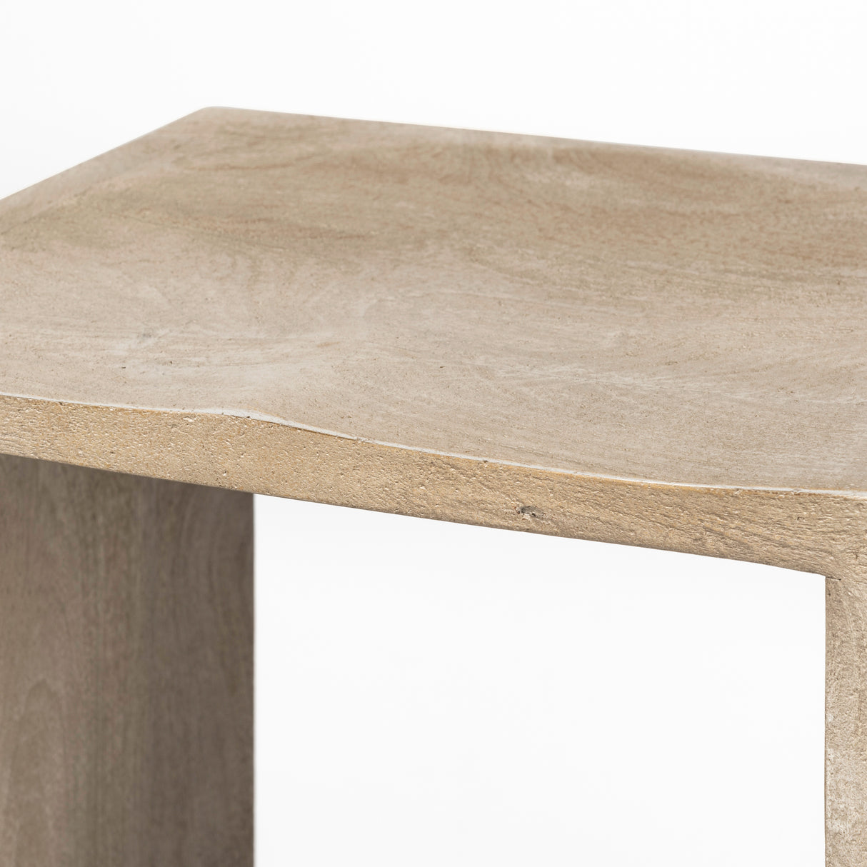 Aida 30" Seat Height Light Gray Wood Bar Stool from Mercana - Luna Furniture