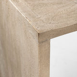 Aida 30" Seat Height Light Gray Wood Bar Stool from Mercana - Luna Furniture
